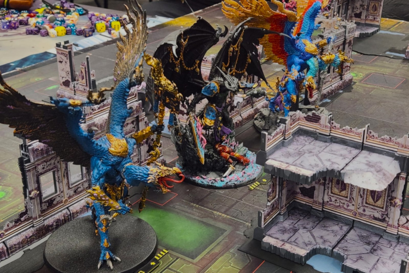 Warhammer miniature tabletop gaming